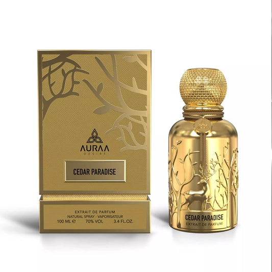 Cedar Paradise Extrait de Parfum AURAA Desire 100 mL