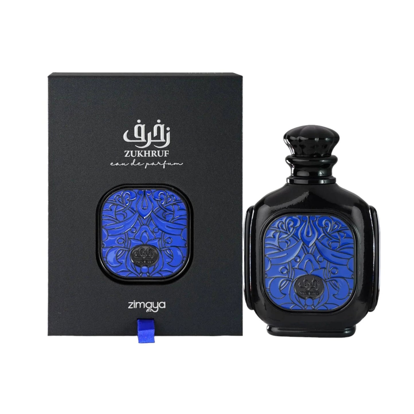 Zukhruf Black EDP 100ml for men by Zimaya