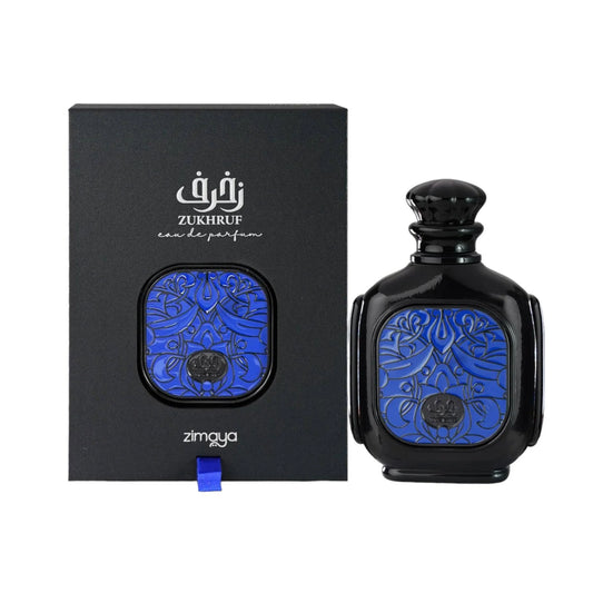 Zukhruf Black EDP 100ml for men by Zimaya
