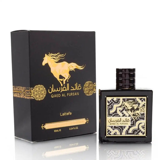 Qaed Al Fursan Black Perfume 90ml EDP by Lattafa